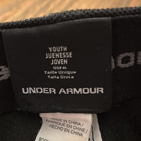 EUC Under Armour Heat Gear Stretch Fit Youth Baseball Cap - Picture 5 of 7